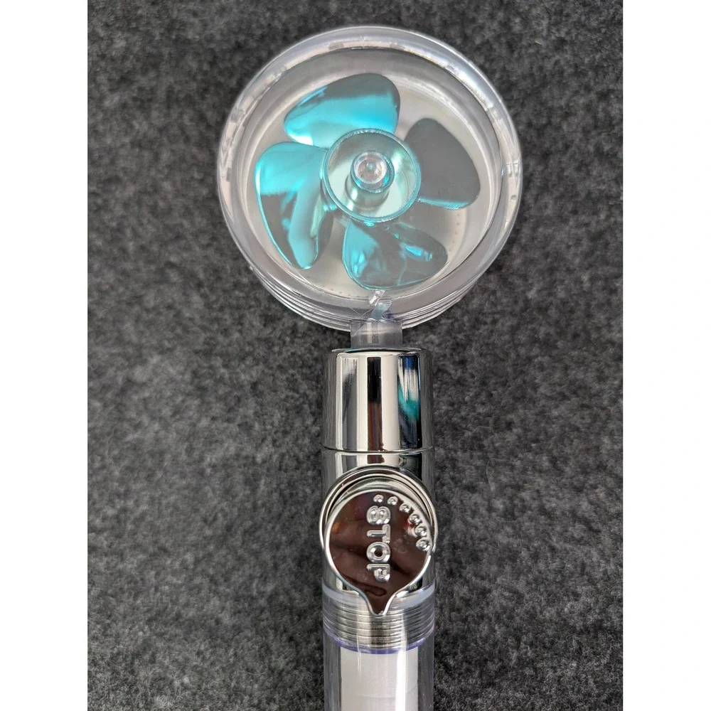 Drivse TurboShower Filtered Shower Head Pure Water High Pressure with 4 Filters